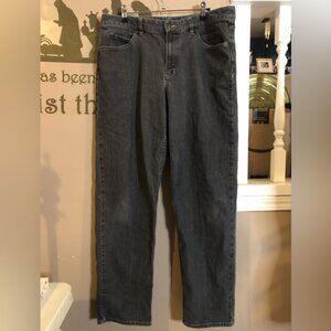 Liz Claiborne Straight Leg Fit Black Jeans